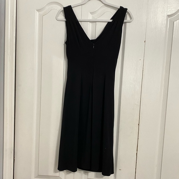 Black Swoop Dress - Picture 3 of 3